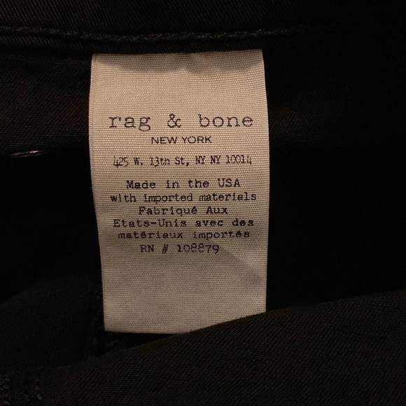 Rag & Bone ladies jeans black size 27 skinny - Picture 3 of 13